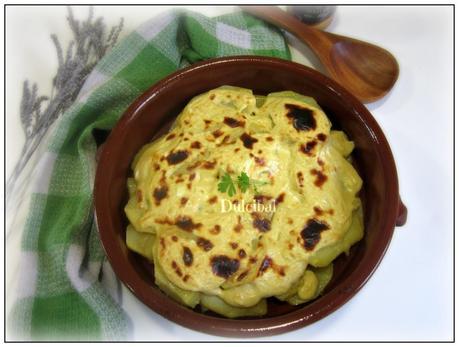 PATATAS AL HORNO CON GRATINADO DE MOSTAZA