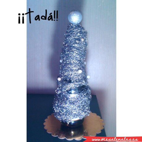 ECO DIY:  HAZ TU PRECIOSO CENTRO DE MESA CON UN ESTROPAJO DE NIQUEL