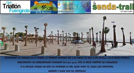 Entrenamiento reivindicativo Fuengirola corre