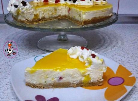 CHEESECAKE DE MANGO