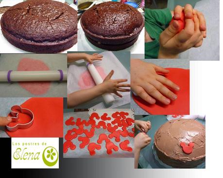 Tarta cumpleaños de Mario