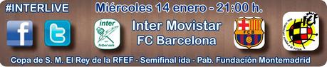 Noticias Inter Movistar en Copa del Rey y Copa de España de la LNFS