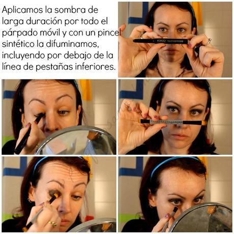 Maquillaje 11: Ahumado en negro y fucsia