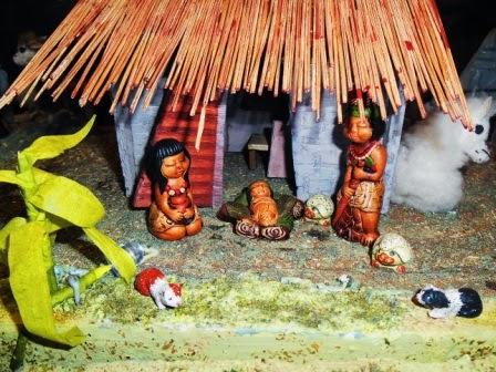 Pesebre Macchu Pichu. La sabiduría de los incas.