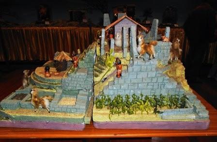 Pesebre Macchu Pichu. La sabiduría de los incas.