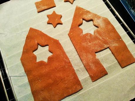 Cómo hacer una casa de galleta de jengibre vegana