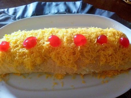 Brazo Gitano de Queso y Salmón ¡¡Feliz 2015 !!