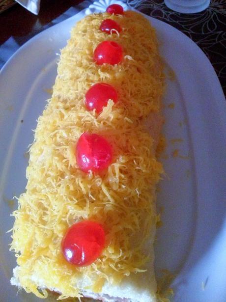Brazo Gitano de Queso y Salmón ¡¡Feliz 2015 !!