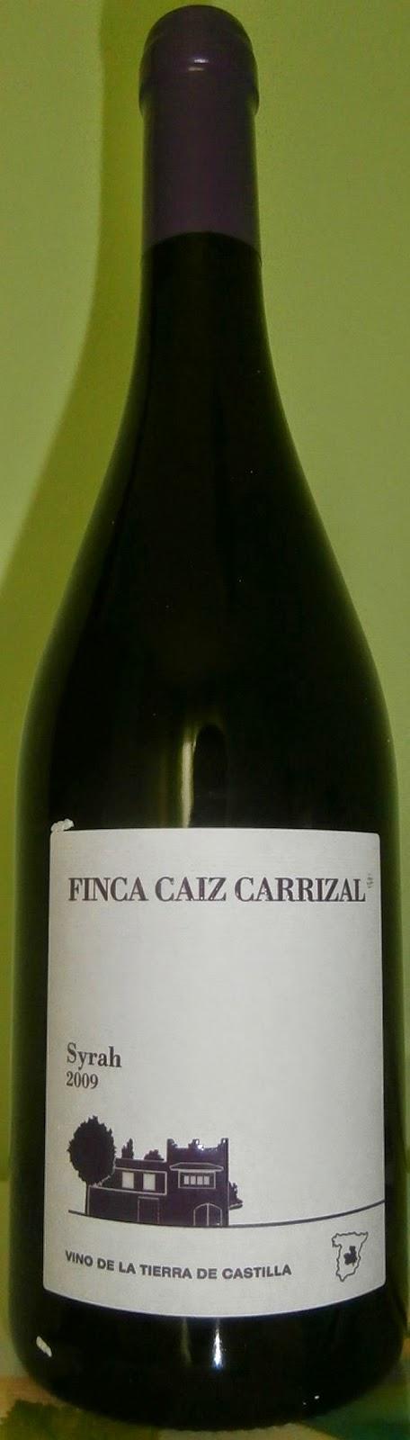 Tinto Syrah Crianza 2009, de Dehesa del Carrizal.