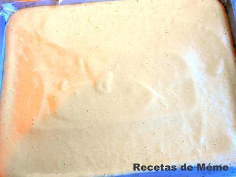 Arrollado dulce bûche de nöel (7)