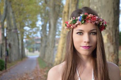 LUGARES CON ENCANTO | ALMUDENA RUIZ ATELIER | CORONA DE FLORES NATURALES