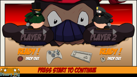 El ninja gordinflón que protagoniza un juego de acción lateral como los de toda la vida