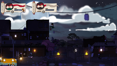 El ninja gordinflón que protagoniza un juego de acción lateral como los de toda la vida