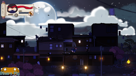 El ninja gordinflón que protagoniza un juego de acción lateral como los de toda la vida