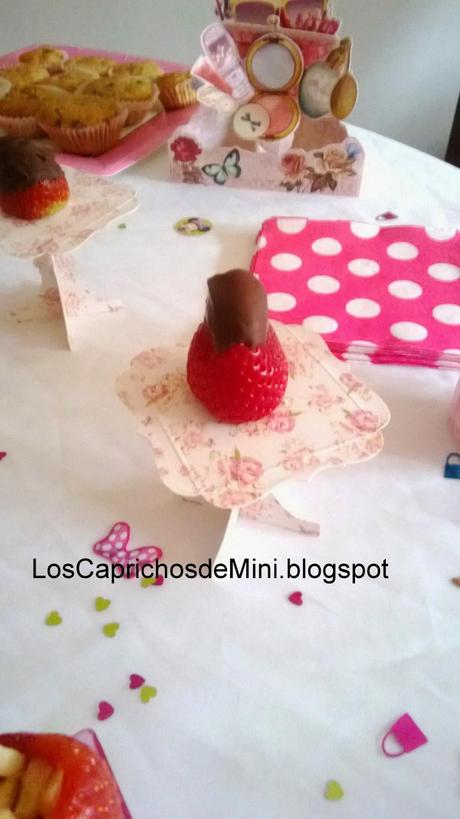 Un cumpleaños muy rosa y dulce