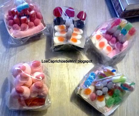 Chuches y golosinas para decorar y regalar.