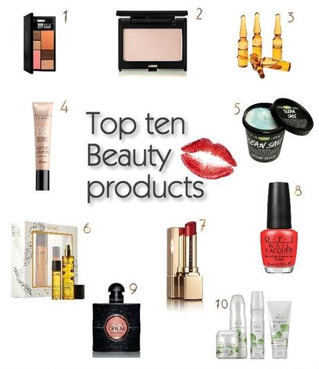10 PRODUCTOS DE BELLEZA IMPRESCINDIBLES PARA TERMINAR EL AÑO.