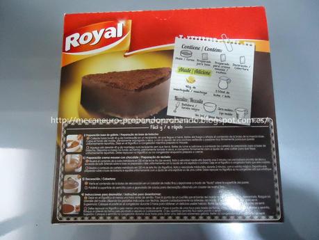 PASTEL MOUSSE DE CHOCOLATE ROYAL