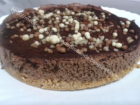 Pastel mousse chocolate Royal. Receta