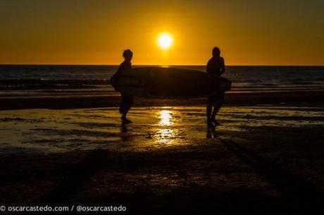 Los momentos viajeros del año Anochece en El Palmar