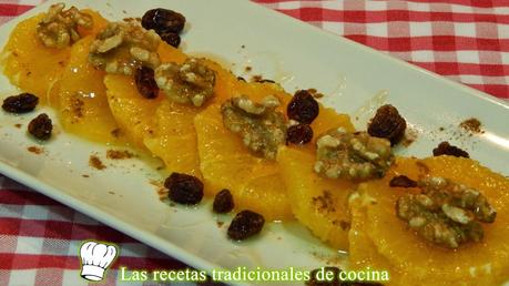 Naranjas preparadas