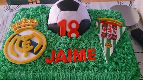 TARTA REAL MADRID Vs CORDOBA PARA JAIME