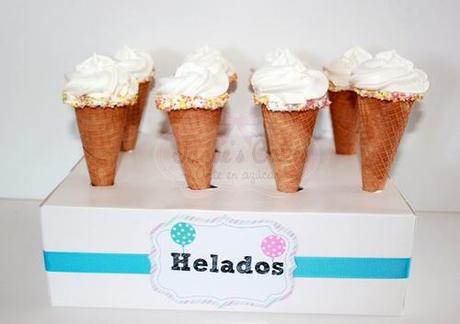 Ideas para fiestas infantiles: Helado Caliente