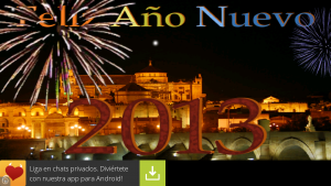 Campanadas fin de año Feliz Año