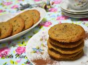Galletas azúcar moreno chips chocolate... feliz año!!