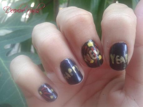 Nail Art de Año Nuevo