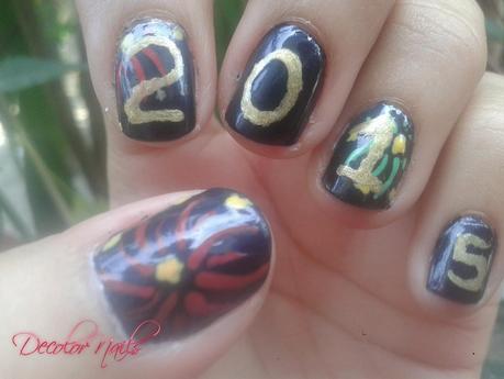 Nail Art de Año Nuevo
