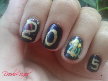 Nail Art de Año Nuevo