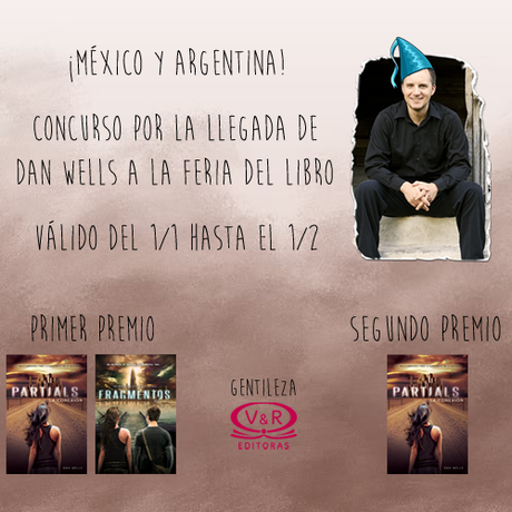 Concurso Dan Wells en Argentina [Argentina + México ]