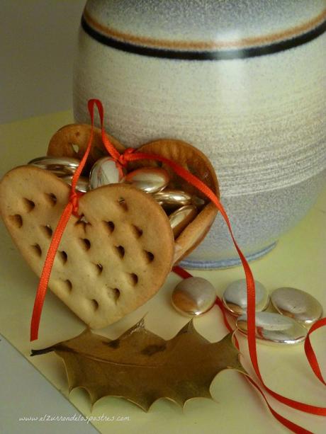 Cestita Corazón de Galleta