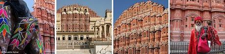 Hawa Mahal ó Palacio de los Vientos en Jaipur