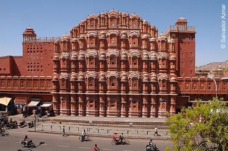 Hawa Mahal ó Palacio de los Vientos en Jaipur