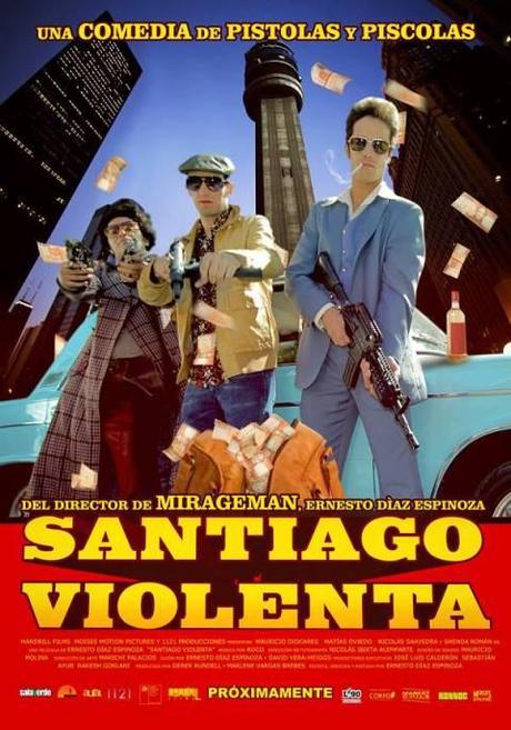 Reseña de Santiago Violenta. Estreno en cines de Chile, 1 de enero de 2015