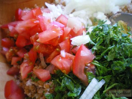 taboule de bulgur