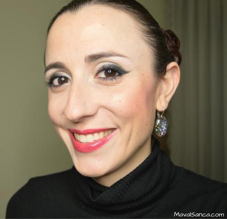 Mi maquillaje para Nochevieja - Rosa Brillante / My makeup for New Year Eve - Bright Pink