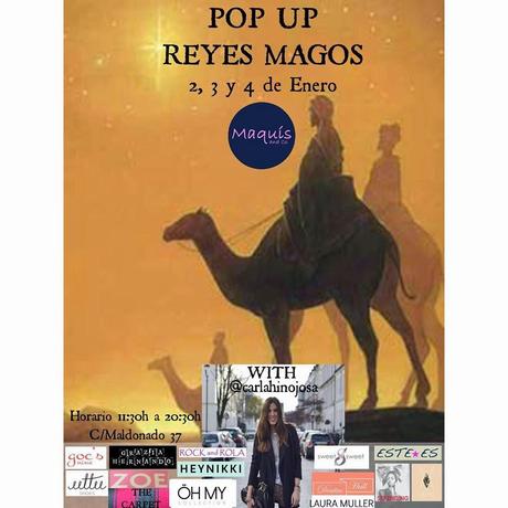 Reyes Magos y Pop Up Stores