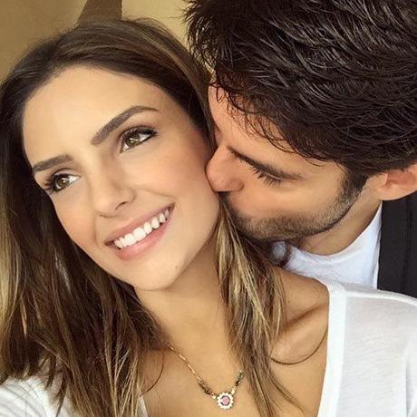 Kaká y Caroline Celico