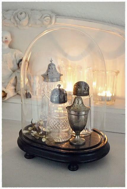 Decorar con campanas de cristal