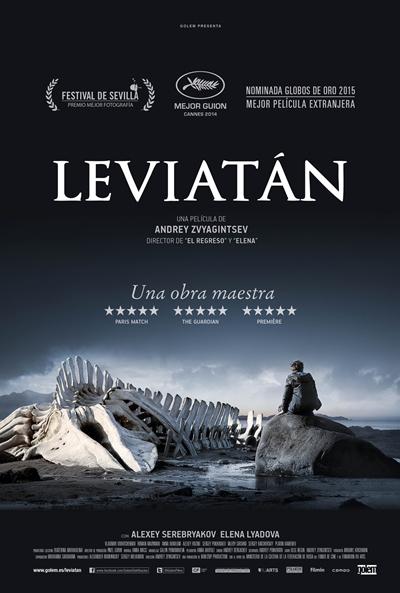 Tráiler y afiche del filme ruso Leviatán (Leviathan). Estreno en cines de España, 1 de enero de 2015