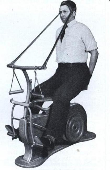 15 máquinas para ejercitarse en el pasado