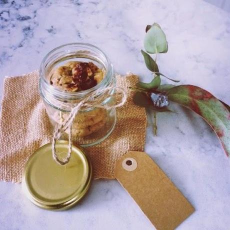 Cookies con chips de chocolate negro y nueces