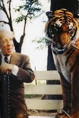 El hombre y el tigre