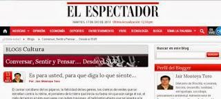 Ir a la entrada en el periódico El Espectador