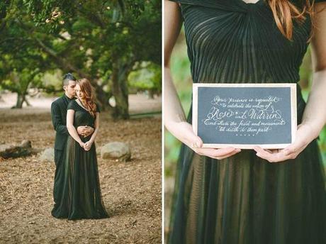 Preboda inspirada en halloween