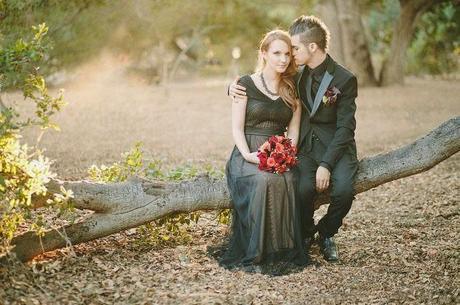 Preboda inspirada en halloween