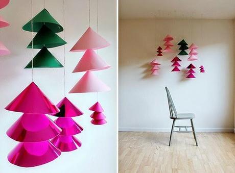 4 ideas DIY de Navidad para hacer con nuestros hijos Un árbol para colgar